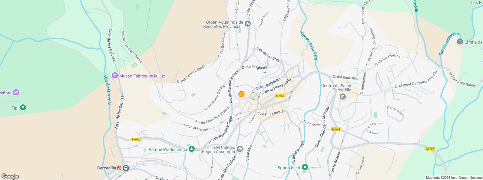 Mapa de Calle Registros, Cercedilla, Madrid, 28470