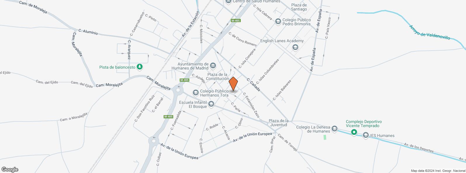 Mapa de Calle Higuera, 1, Humanes de Madrid, Madrid, 28970