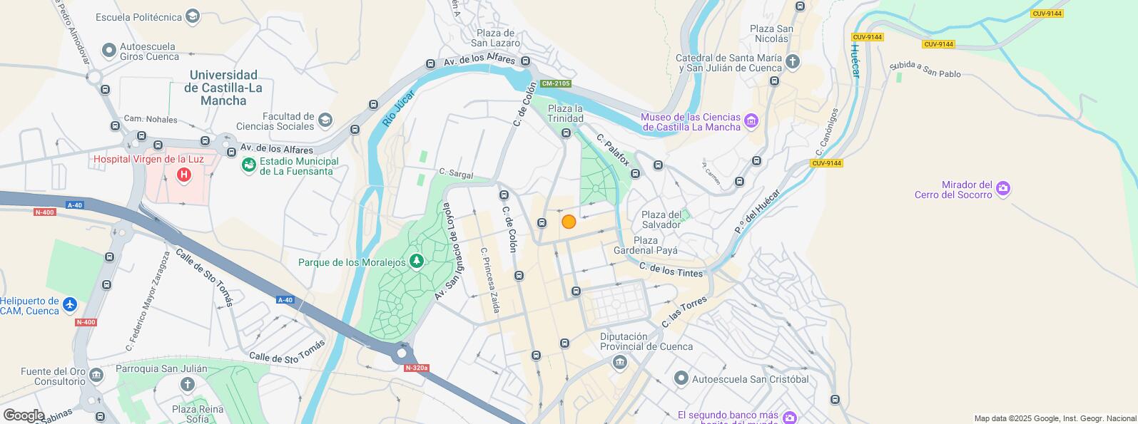 Location Map for Calle Fray Luis de León, Cuenca, 16001