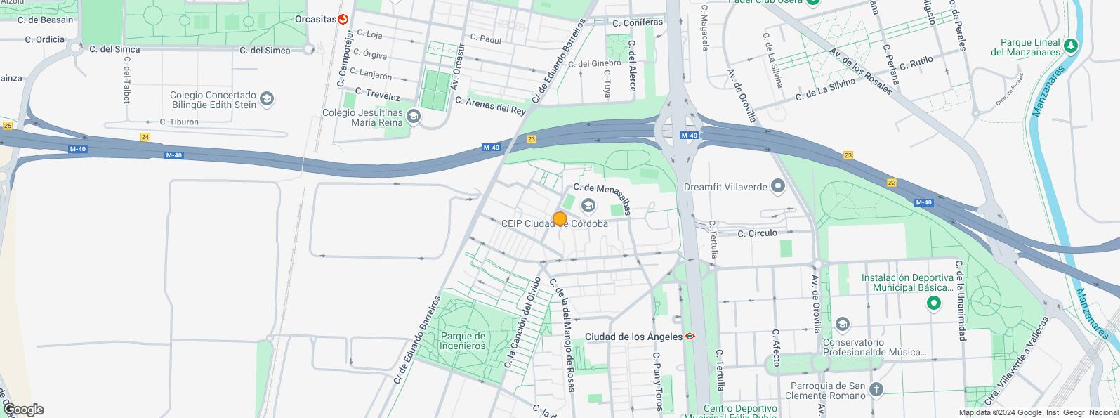 Location Map for Calle San Luciano, Villaverde, Madrid, 28041