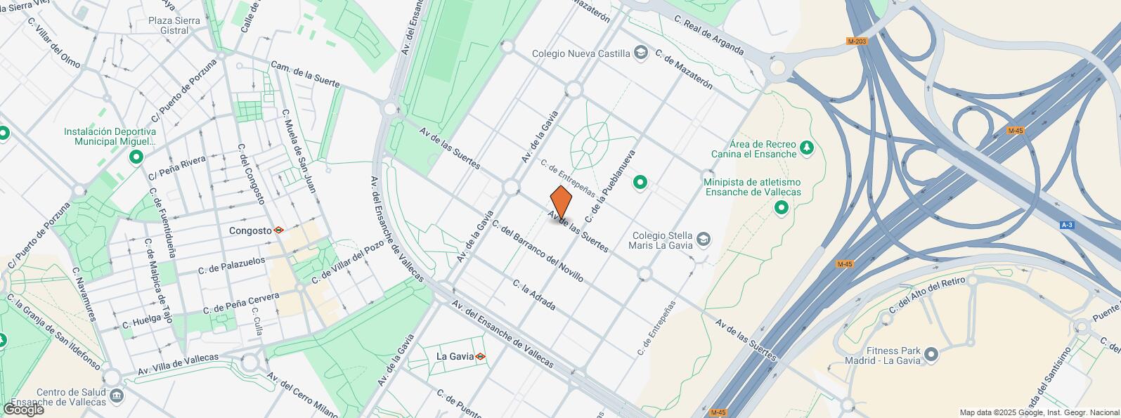 Location Map for Calle Villaluenga de la Sagra, 7, Villa de Vallecas, Madrid, 28031