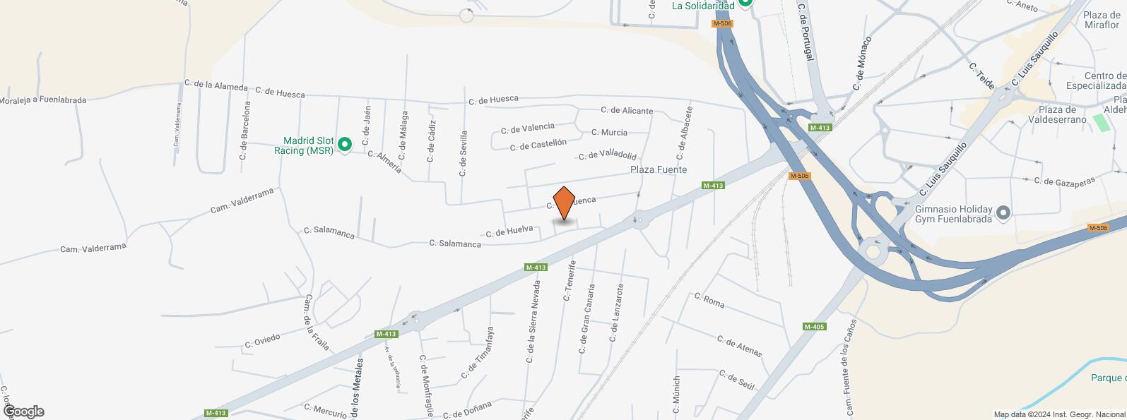 Mapa de Calle Salamanca, 38, Humanes de Madrid, Madrid, 28970