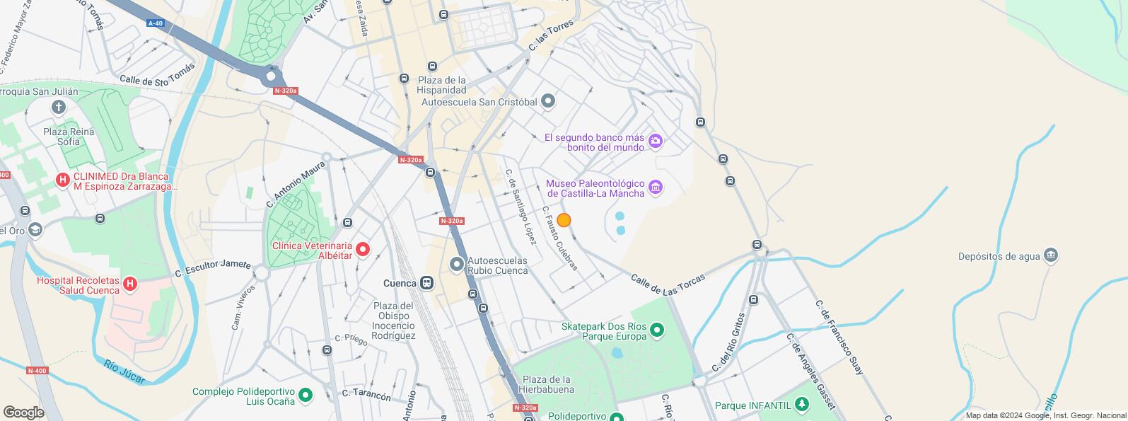 Location Map for Zona Centro, Cuenca, 16004