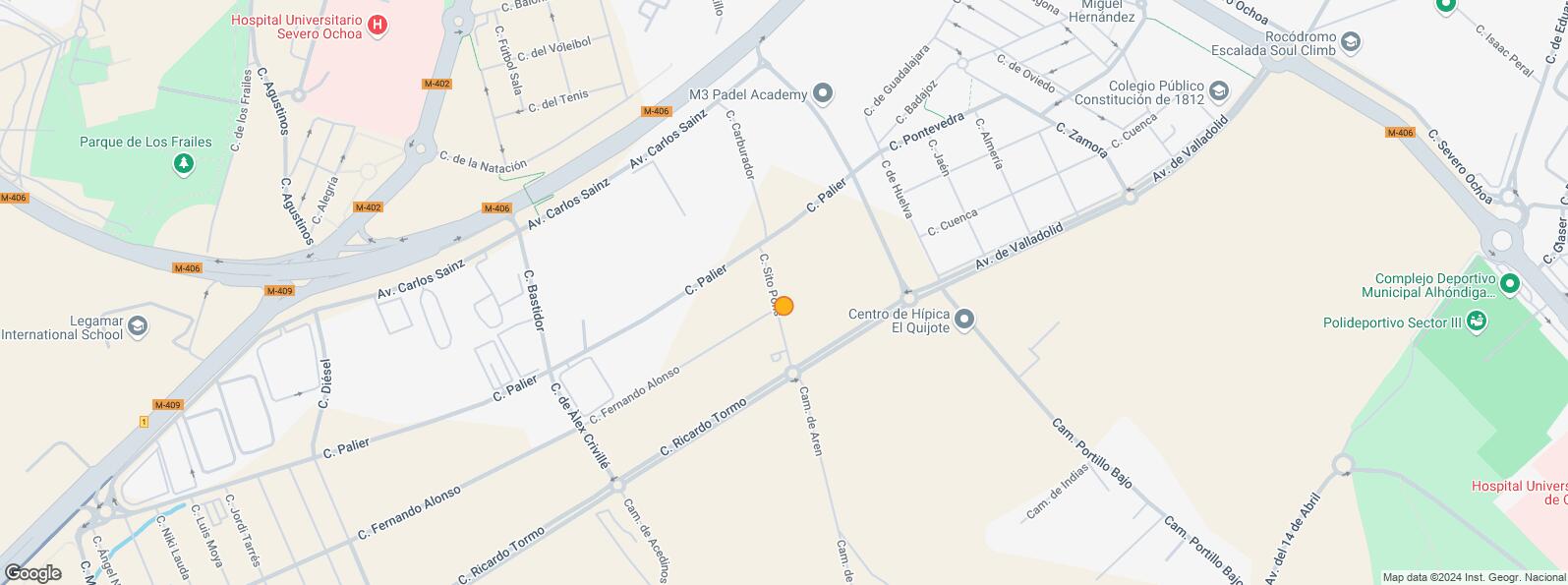 Mapa de Zona industrial, Leganés, Madrid, 28914