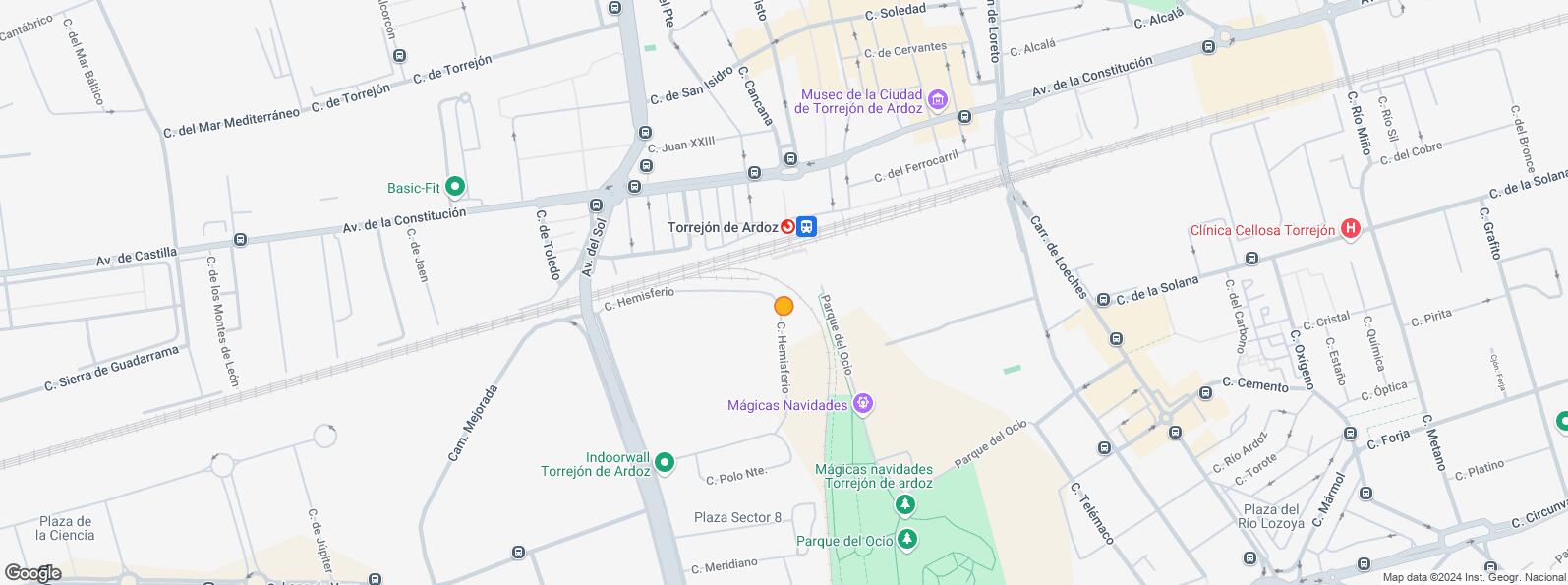 Mapa de Calle Polo Sur, Torrejón de Ardoz, Madrid, 28850