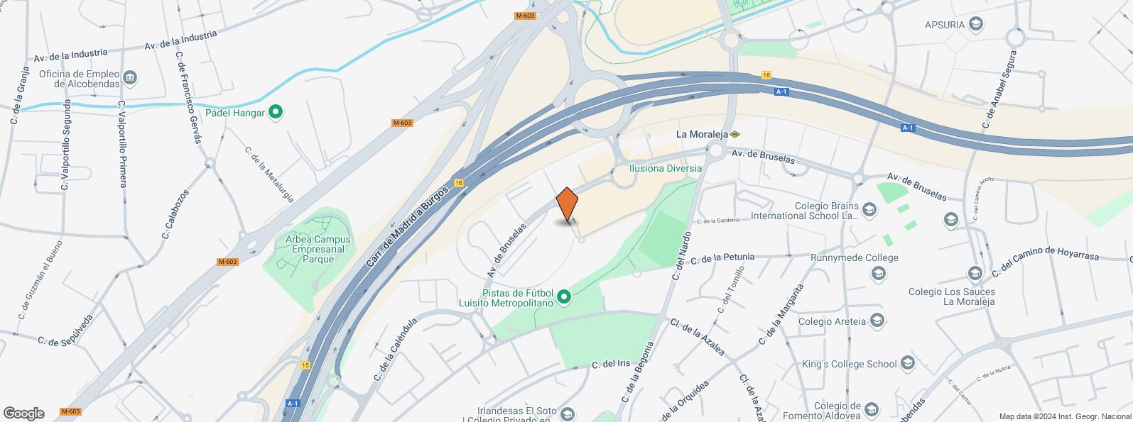 Mapa de Avenida Bruselas, 31, Alcobendas, Madrid, 28108