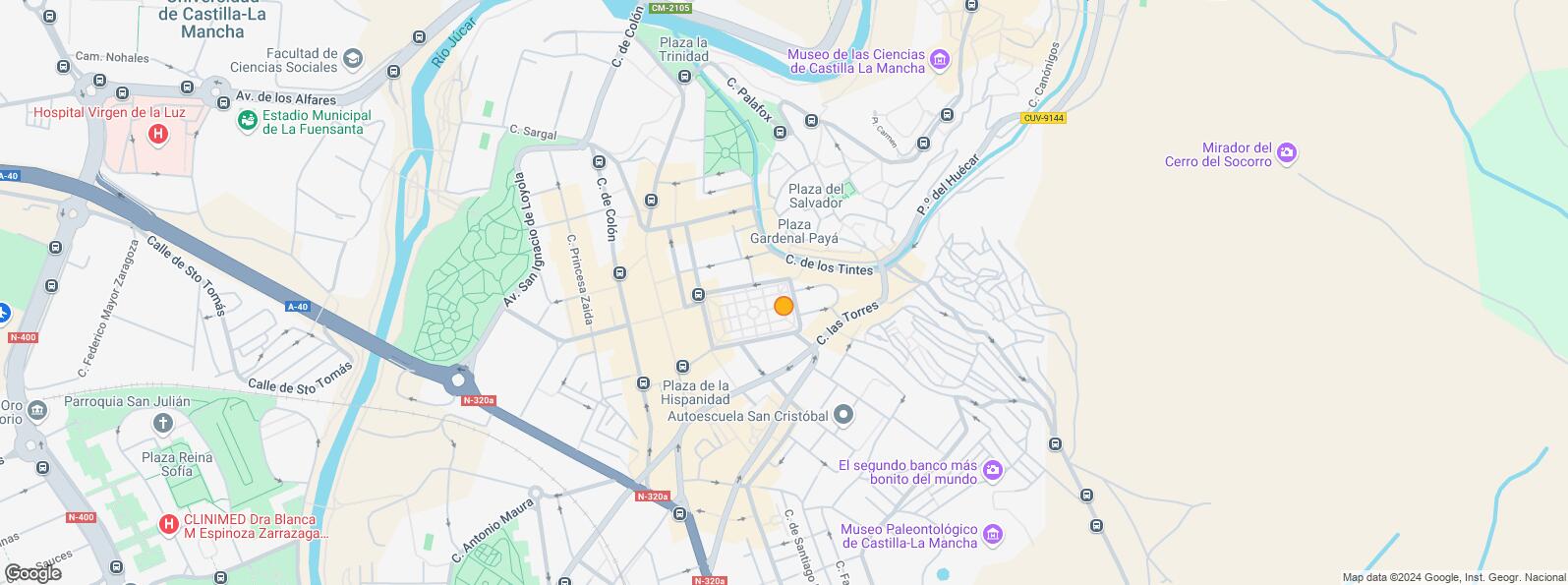 Location Map for Calle Noheda, Cuenca, 16001