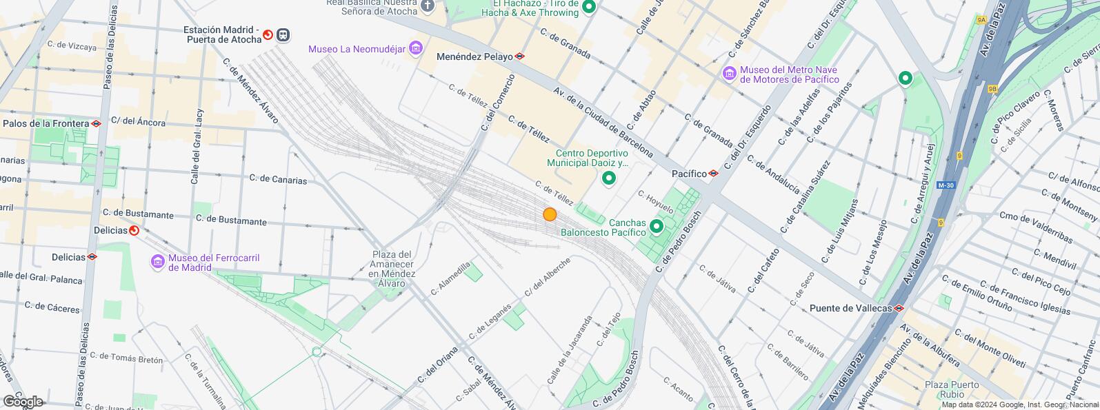 Mapa de Calle Téllez, Retiro, Madrid, 28007