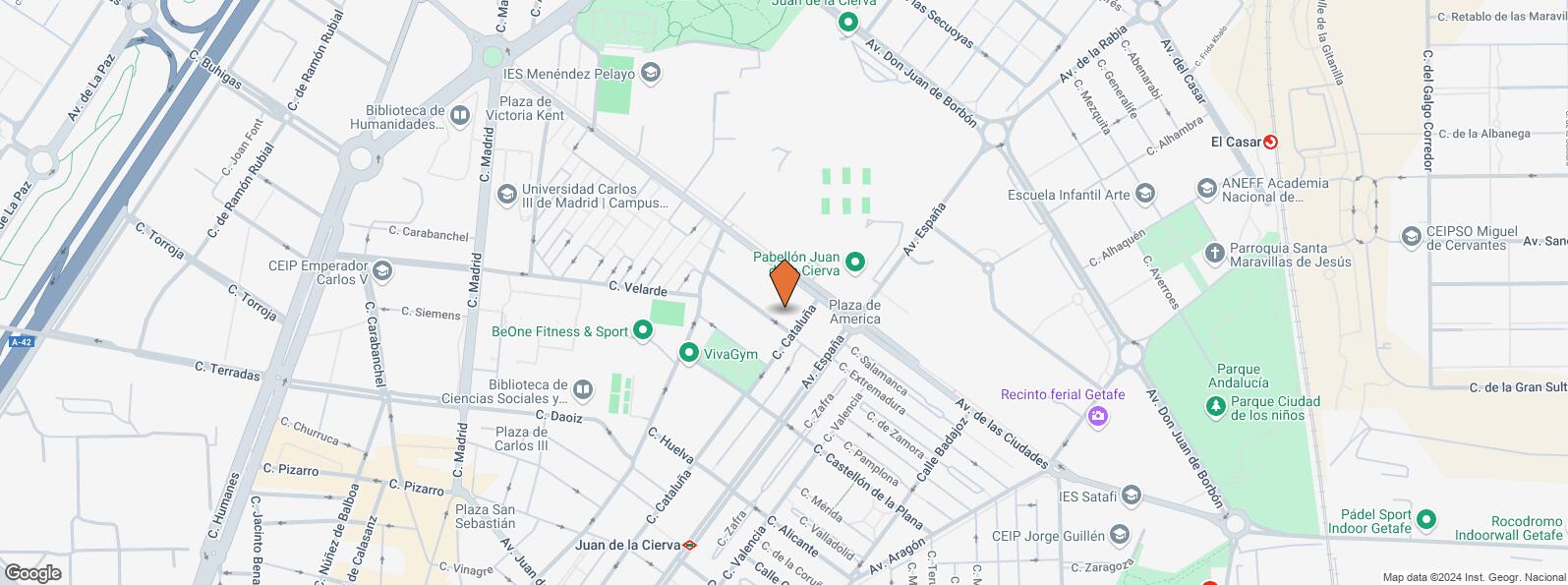 Mapa de Calle Doctor Barraquer, 21, Getafe, Madrid, 28903