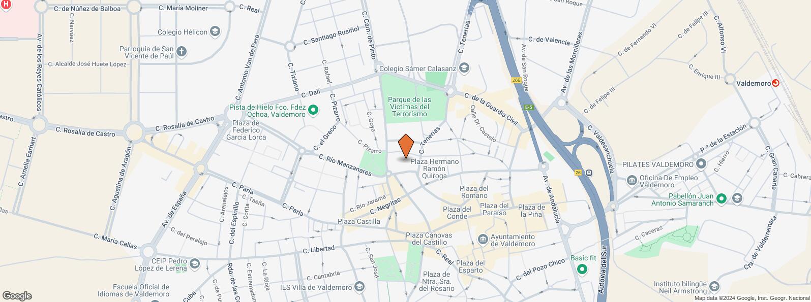 Mapa de Calle Cristo Salud, 30, Valdemoro, Madrid, 28342