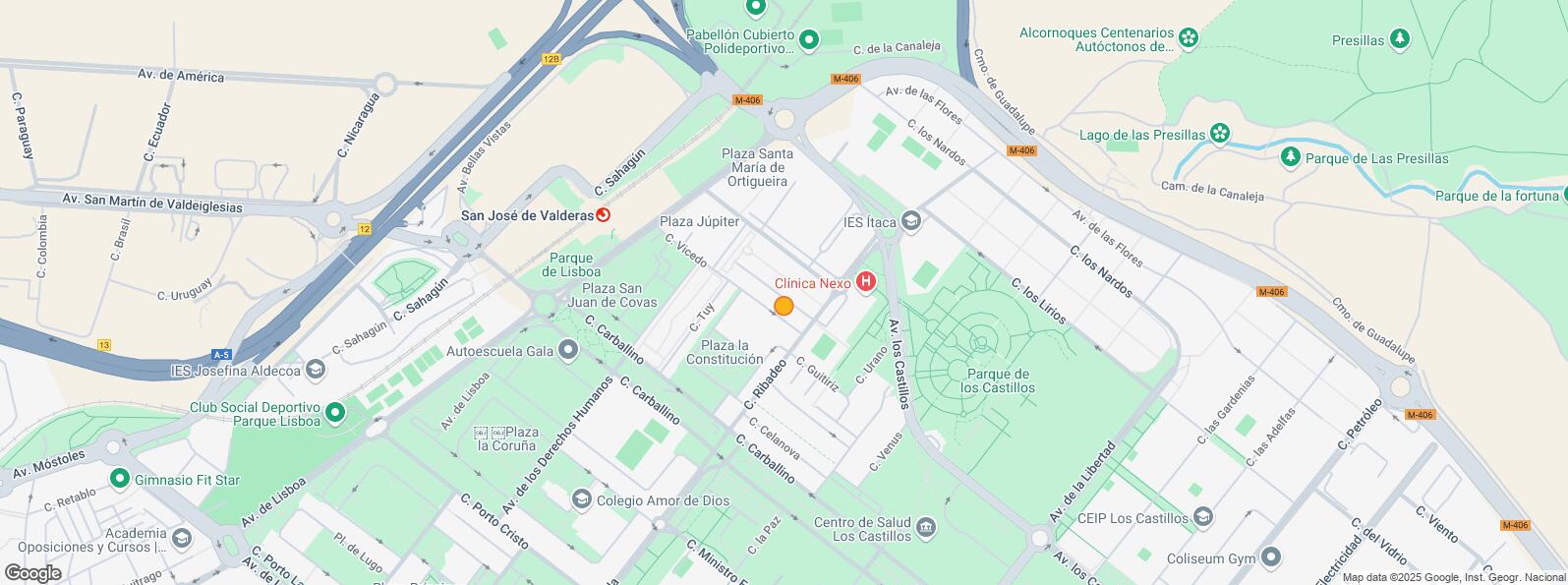 Location Map for Calle Betanzos, Alcorcón, Madrid, 28925