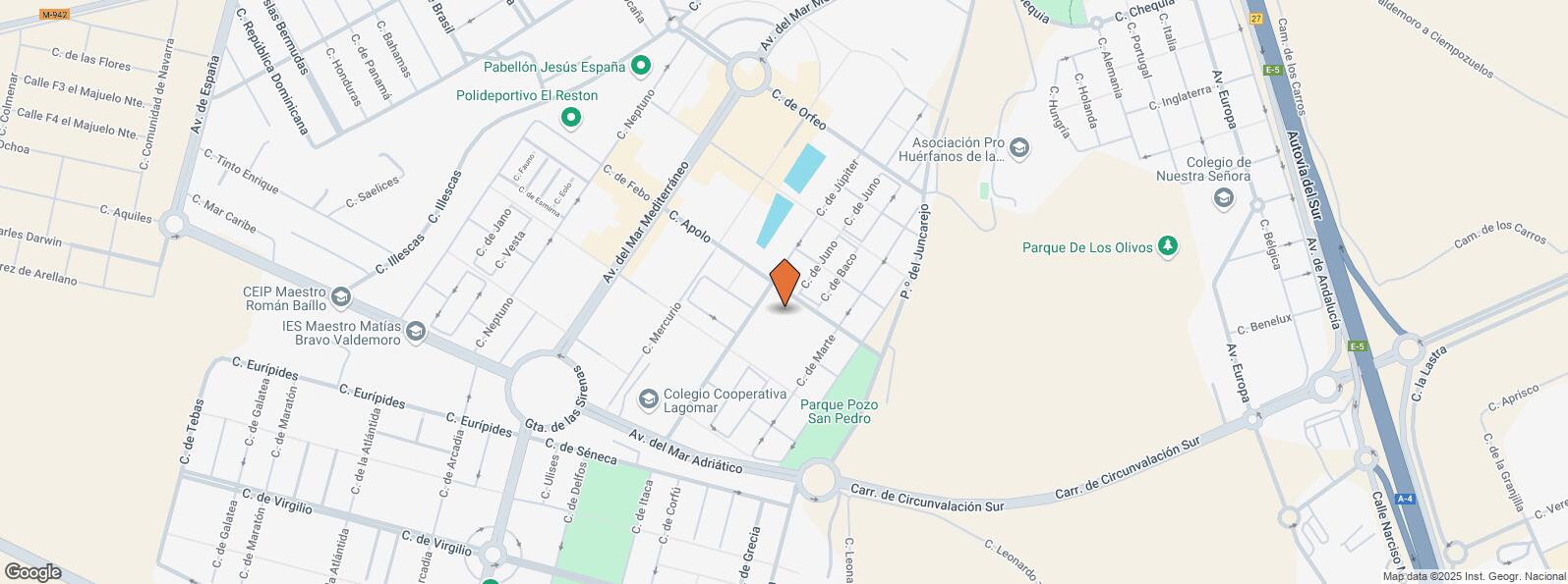 Location Map for Calle Apolo, 20, Valdemoro, Madrid, 28341