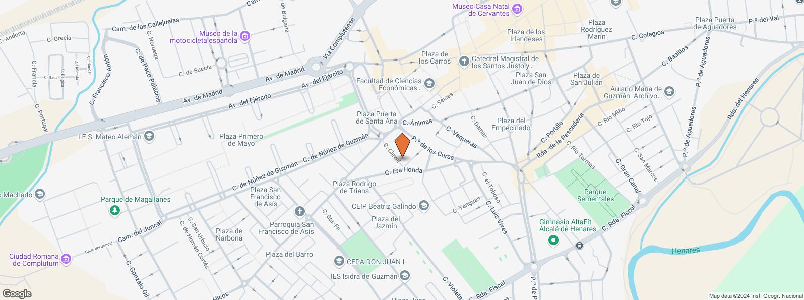 Mapa de Calle La Rosa, 6, Alcalá de Henares, Madrid, 28803