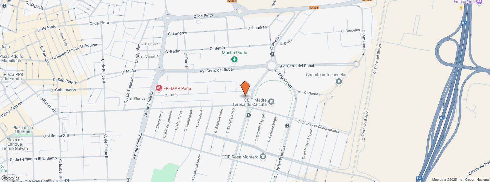 Location Map for Avenida Planetas, 2, Parla, Madrid, 28980