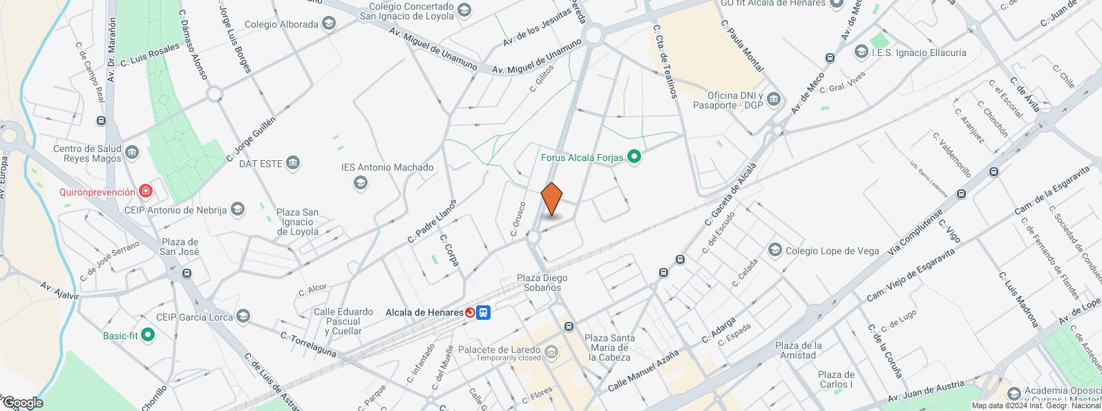 Mapa de Calle Serracines, 4, Alcalá de Henares, Madrid, 28801