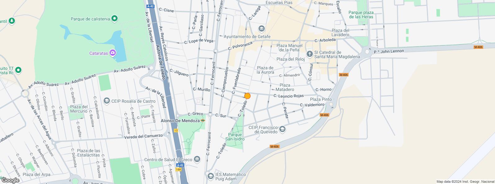 Mapa de Calle Castilla, Getafe, Madrid, 28901