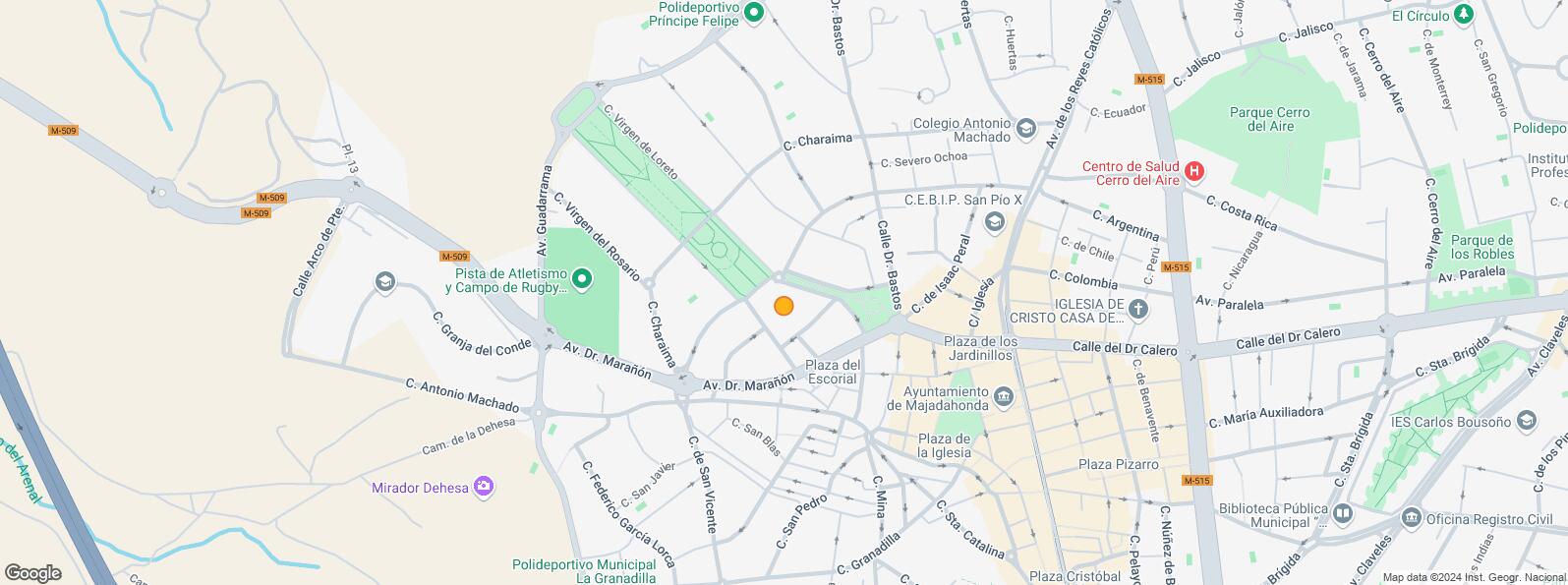 Mapa de Calle San Manuel, Majadahonda, Madrid, 28220