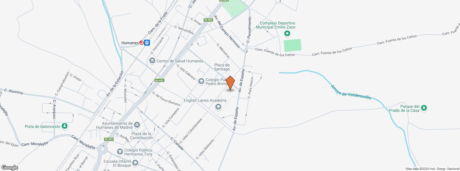 Location Map for Calle Manacor, 3, Humanes de Madrid, Madrid, 28970