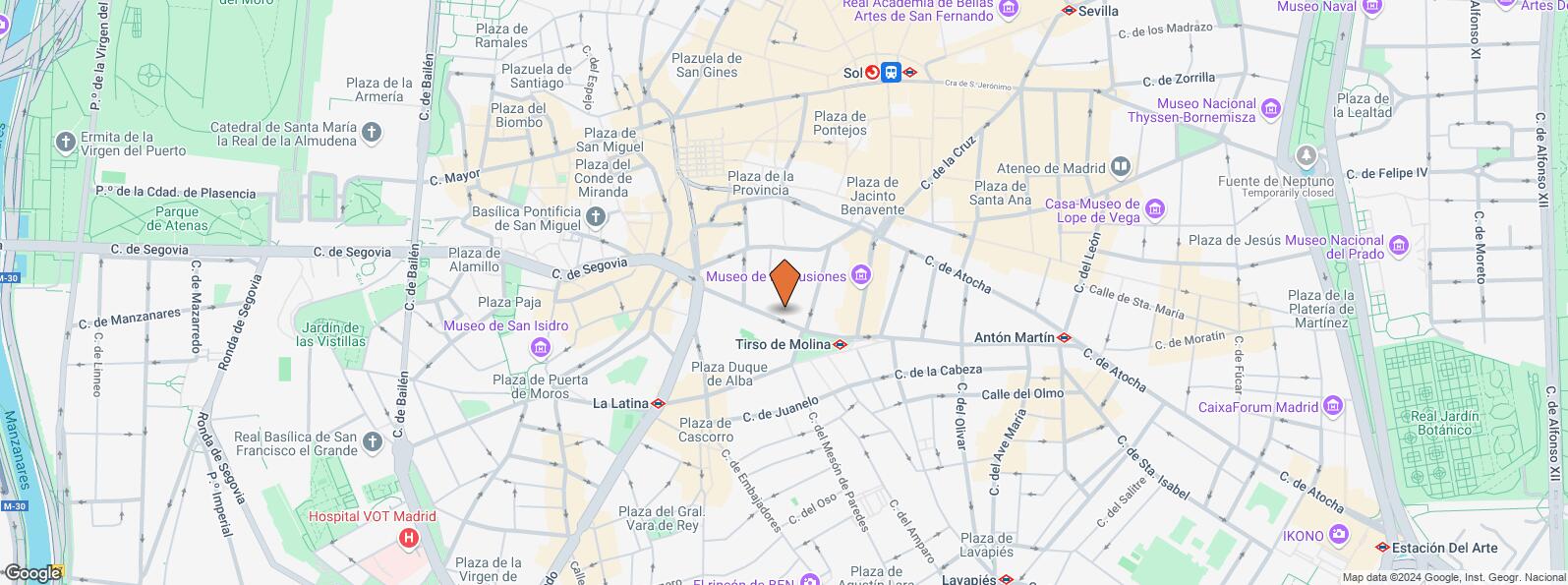 Mapa de Calle Colegiata, 4, Centro, Madrid, 28012