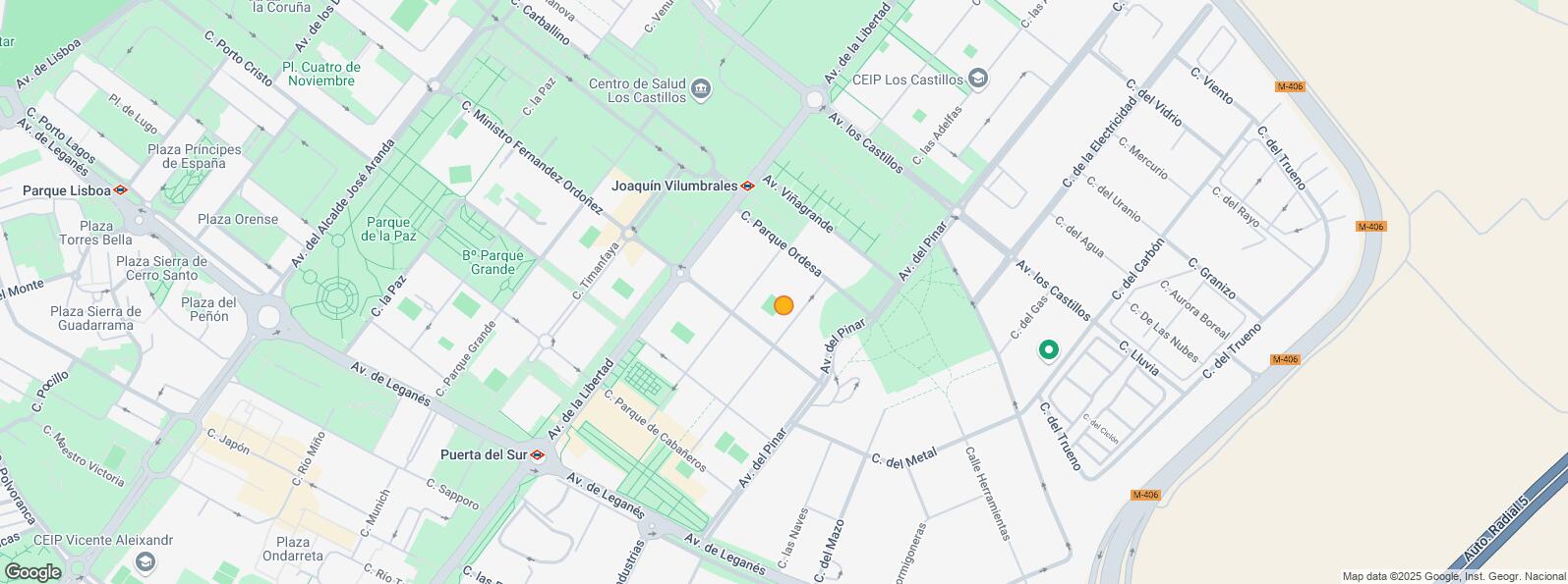 Location Map for Calle Tablas de Daimiel, Alcorcón, Madrid, 28924