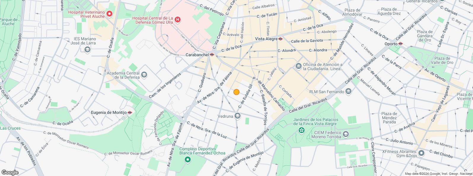 Mapa de Paseo Marcelino Camacho, Carabanchel, Madrid, 28025