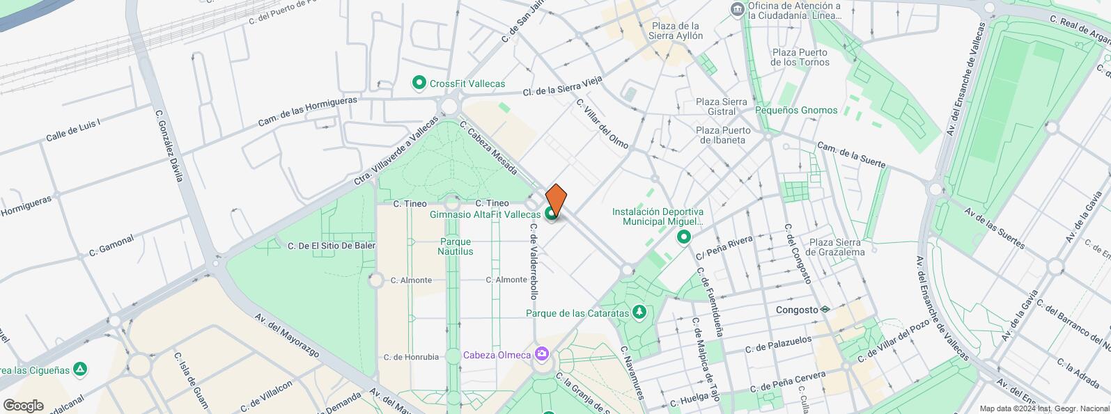 Location Map for Calle Valderrebollo, 1, Villa de Vallecas, Madrid, 28031