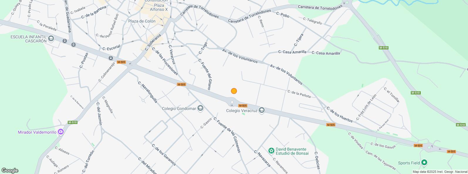 Mapa de Carretera Escorial, Galapagar, Madrid, 28260