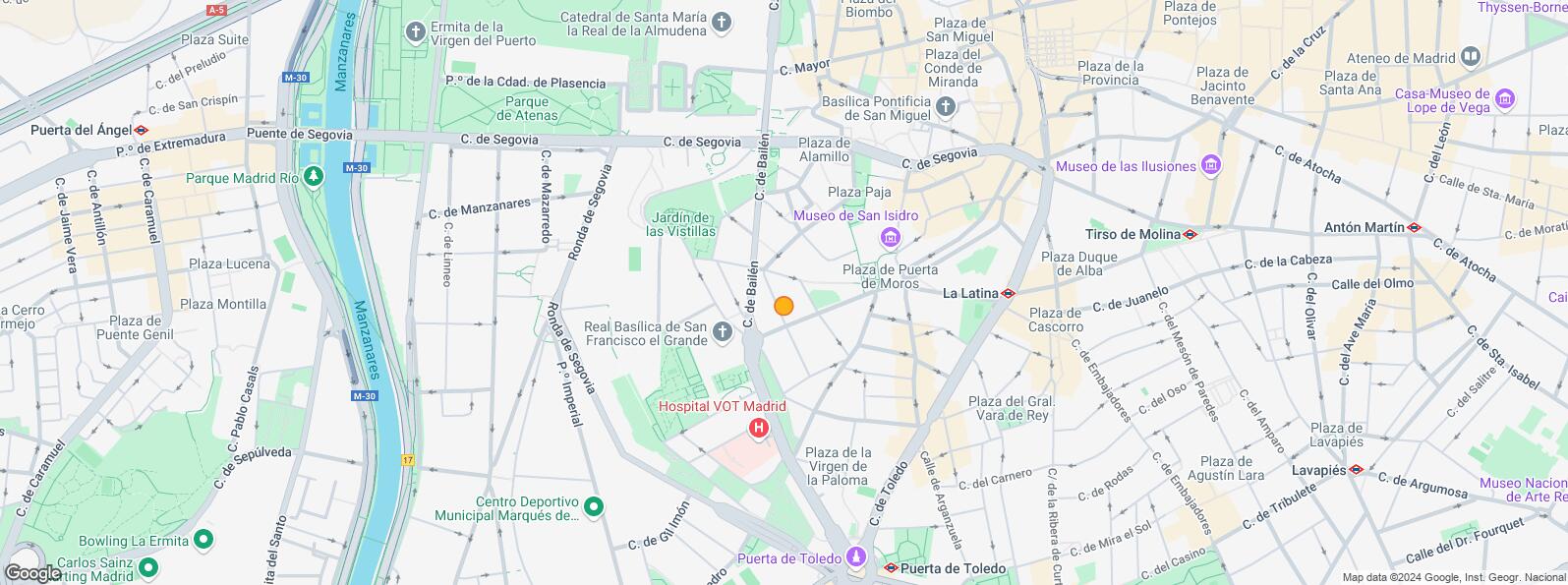 Location Map for Calle Redondilla, Centro, Madrid, 28005