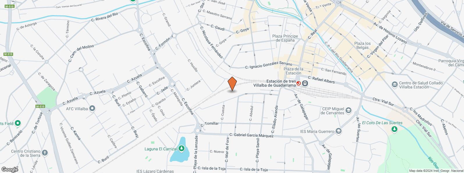 Location Map for Calle Marcelo Martín Bravo, 18, Collado Villalba, Madrid, 28400