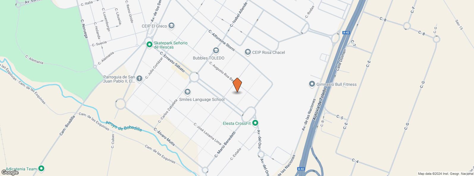 Location Map for Calle Alfredo Bryce Echenique, 10A, Illescas, Toledo, 45200