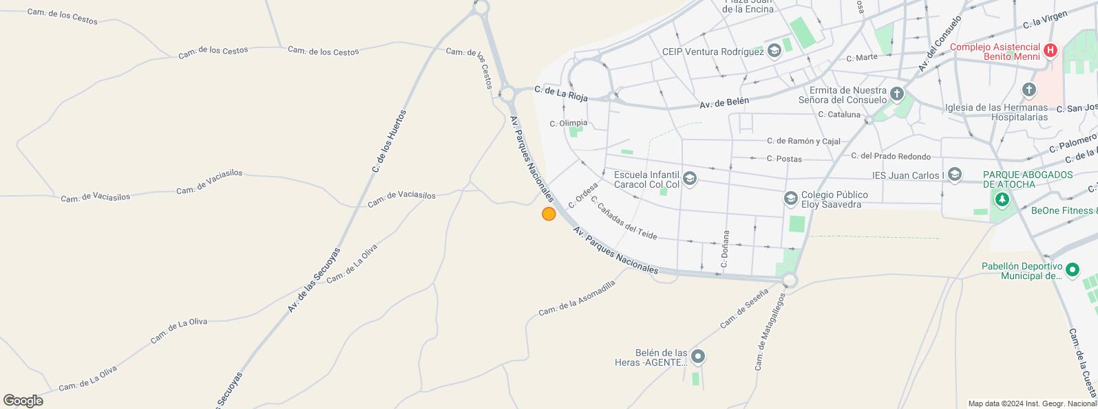 Mapa de Polígono 12 Parcela 36, Ciempozuelos, Madrid, 28350