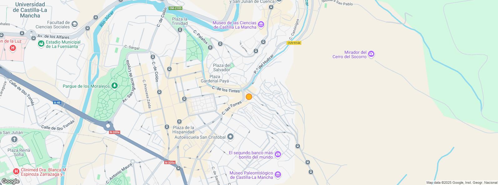 Mapa de Calle Joaquín Rojas, Cuenca, 16001