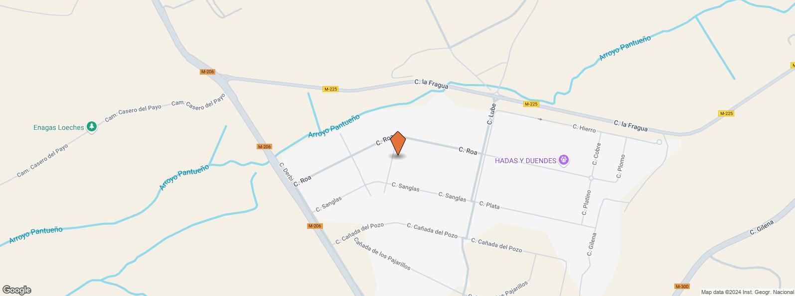 Mapa de Calle Ossa, 16, Loeches, Madrid, 28890