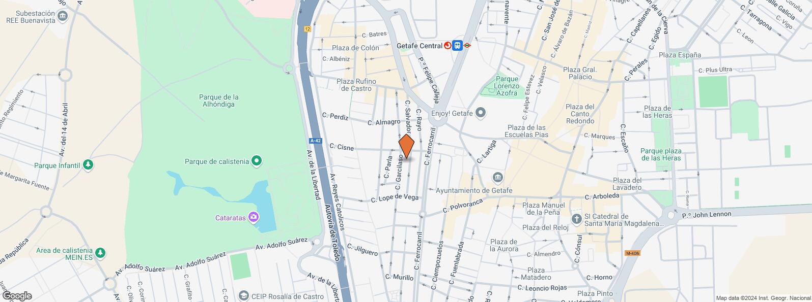 Location Map for Calle Lope de Vega, 47, Getafe, Madrid, 28904