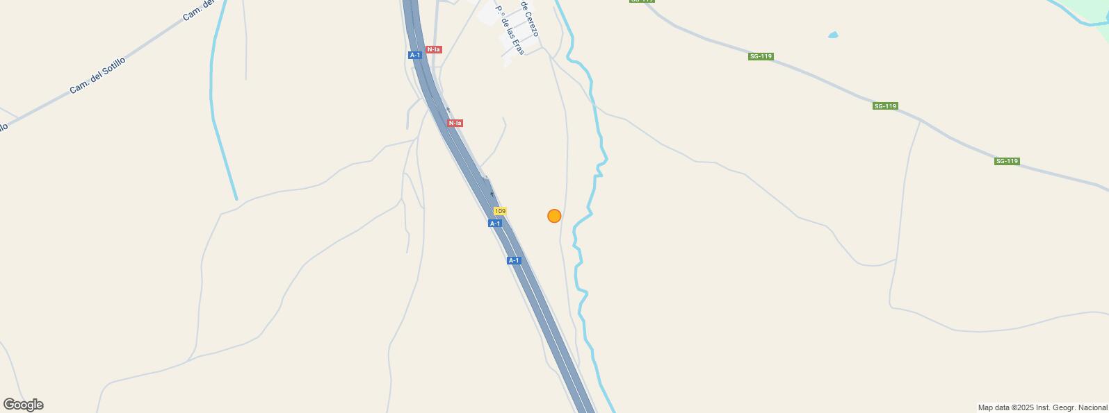 Location Map for Polígono 12, Castillejo de Mesleón, Segovia, 40593