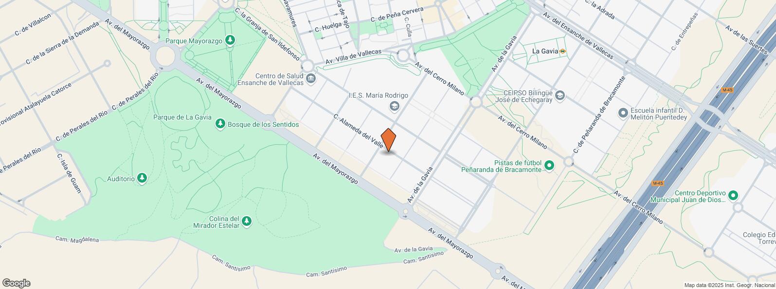 Mapa de Calle Alameda del Valle, 34, Villa de Vallecas, Madrid, 28031