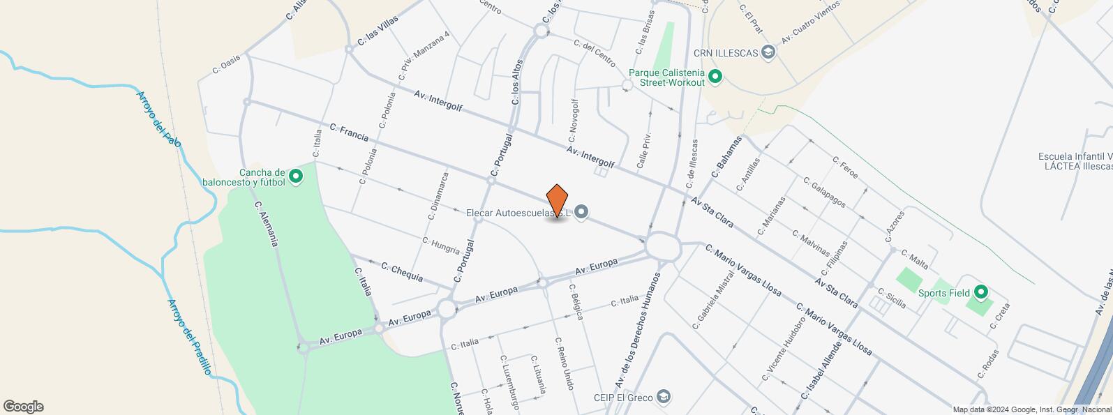 Location Map for Calle Francia, 5, Illescas, Toledo, 45200