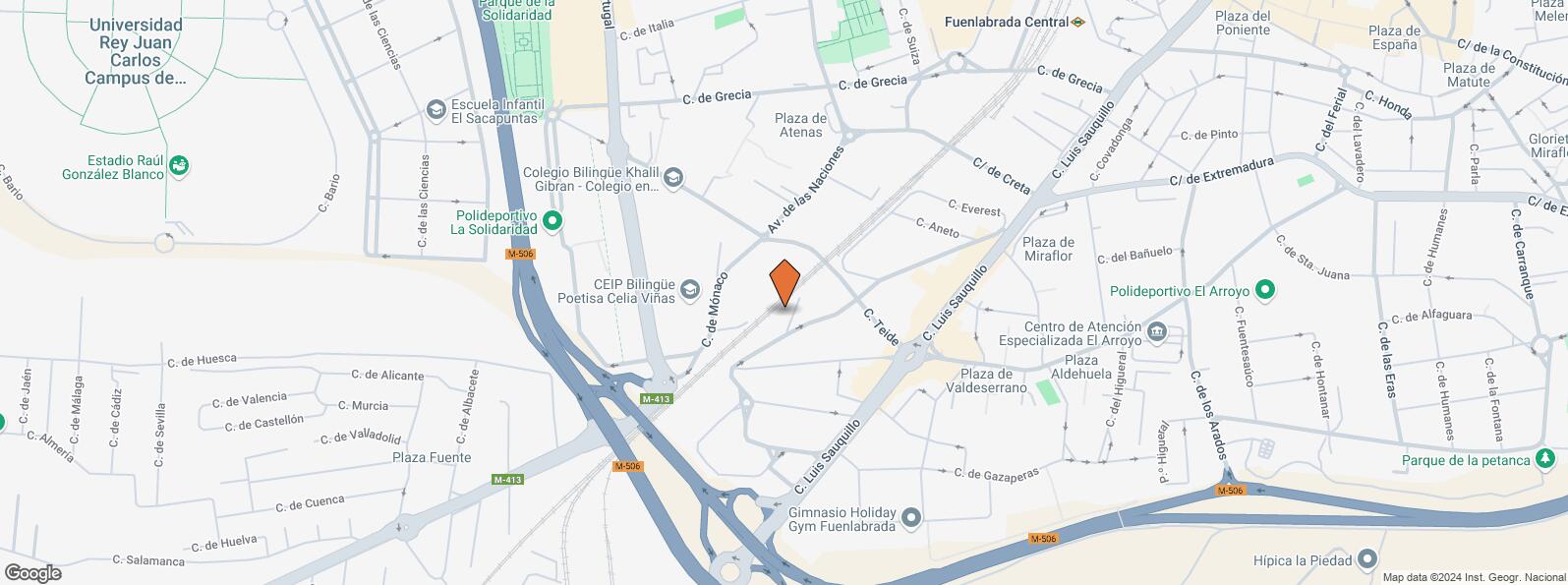 Mapa de Calle Camino de la Casilla, 32, Fuenlabrada, Madrid, 28944