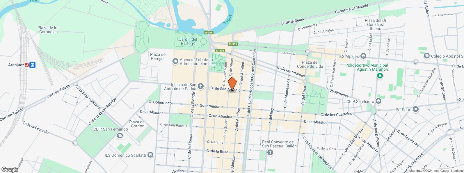 Mapa de Calle Stuart, 63, Aranjuez, Madrid, 28300