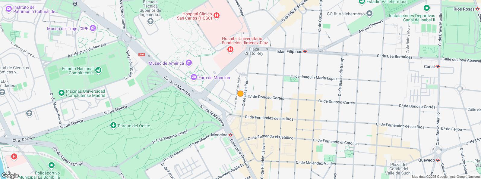 Location Map for Calle Fernández de los Ríos, Chamberí, Madrid, 28015