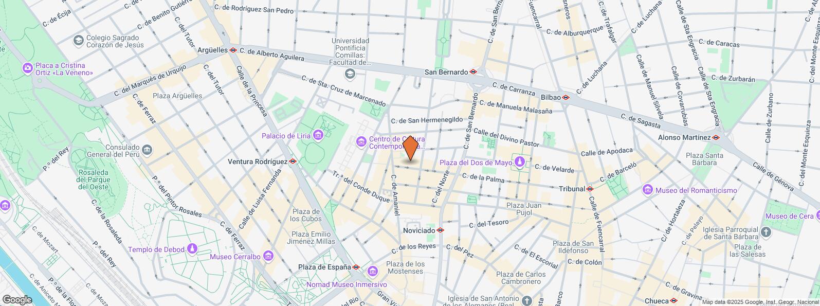 Mapa de Calle Palma, 70, Centro, Madrid, 28015