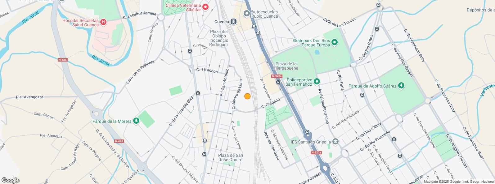 Mapa de Calle Hermanos Becerril, Cuenca, 16004