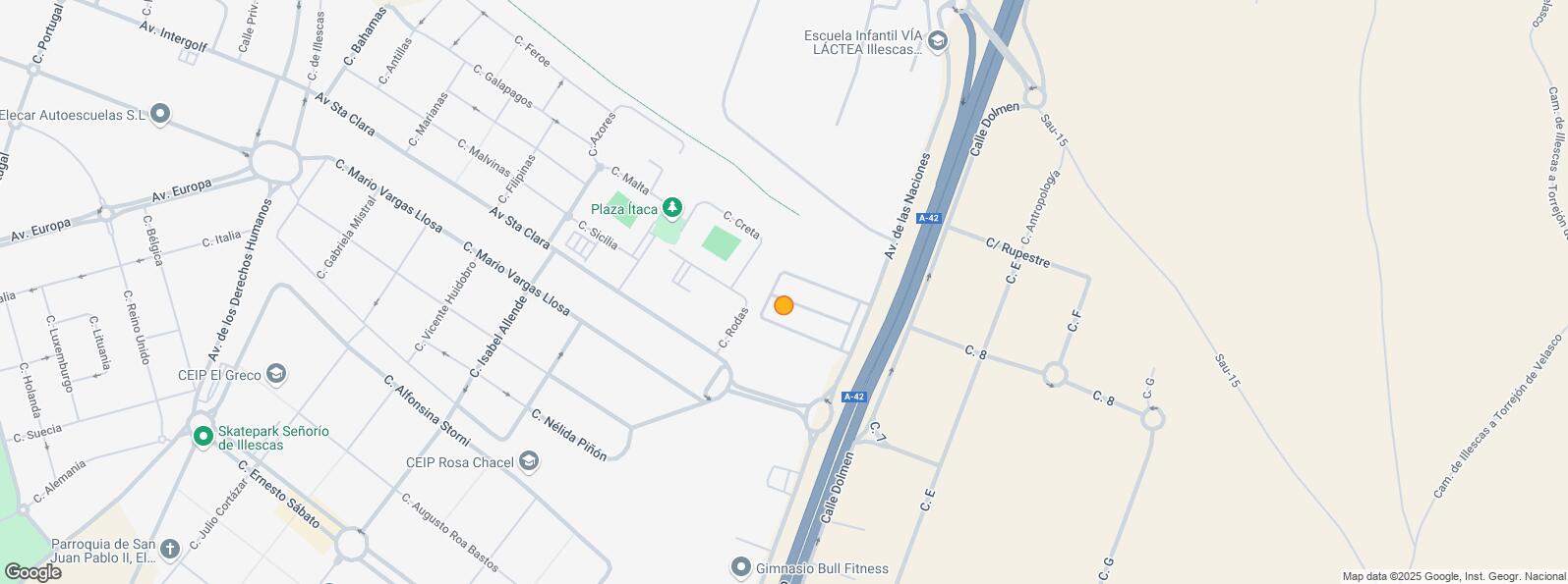 Location Map for Avenida Naciones, Illescas, Toledo, 45200