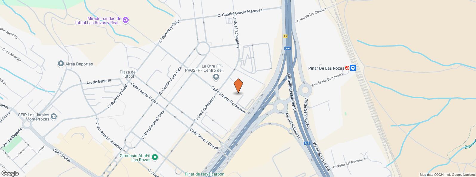 Mapa de Tripark B y C, Calle Jacinto Benavente, 2, Las Rozas de Madrid, Madrid, 28230