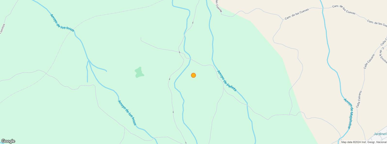 Mapa de Zona arroyo Peñota, Los Molinos, Madrid, 28460