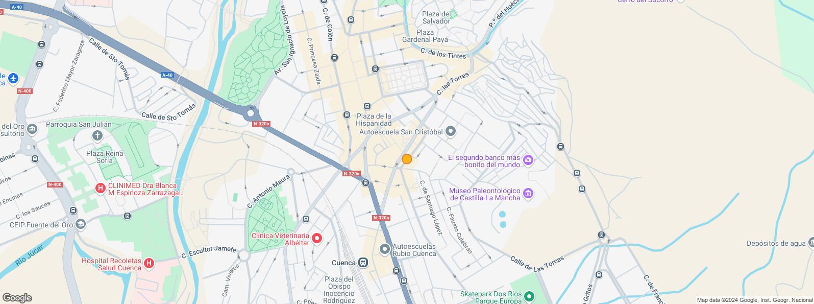 Location Map for Calle Ramón y Cajal, Cuenca, 16004