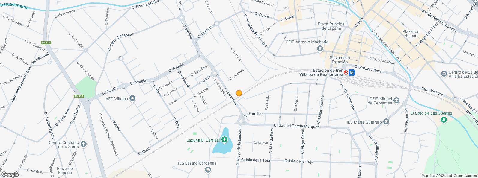 Mapa de Polígono industrial P29, Collado Villalba, Madrid, 28400