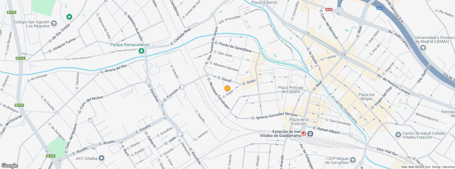 Mapa de Calle Nicolasa Fernández, Collado Villalba, Madrid, 28400