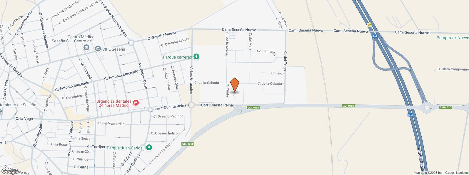 Location Map for Calle Trillo, 2, Seseña, Toledo, 45223