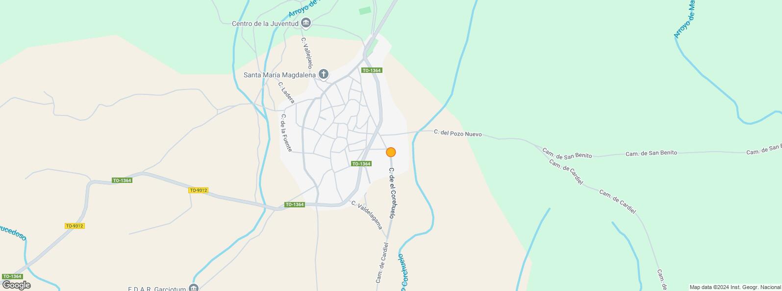 Location Map for Garciotum, Garciotum, Toledo, 45643